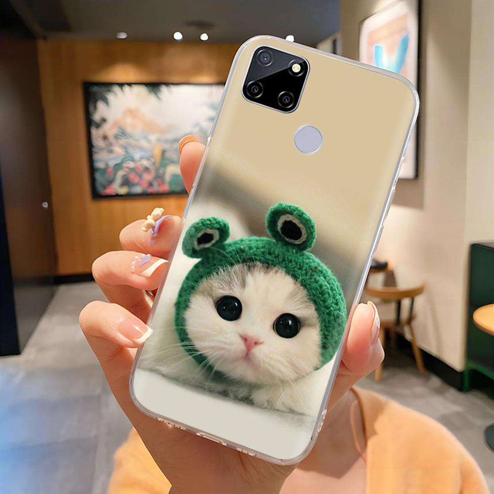 Case For Realme C25 C25s Coque Cute Cartoon Painted Soft Silicone Cover For OPPO Realme C25S C25 Cases Bumper RMX3195 RMX3197