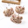 Mori Style Silk Rose Flower Heads for DIY Wreath, Headdress, and Corsage Accessories