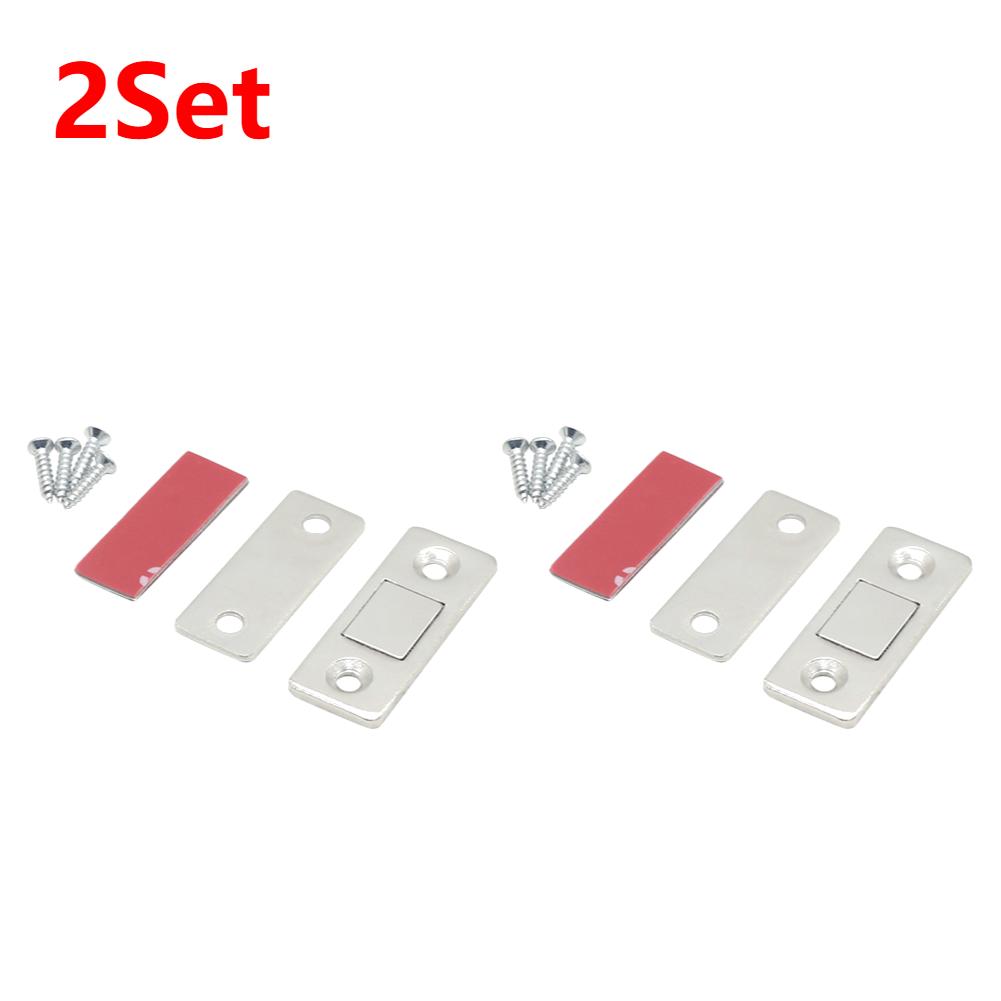 Magnetic Door Catch Cabinet Magnetic Catch Adhesive Drawer Magnet Catch Ultra Thin Cabinet Door Magnetic Catch Drawer Closures