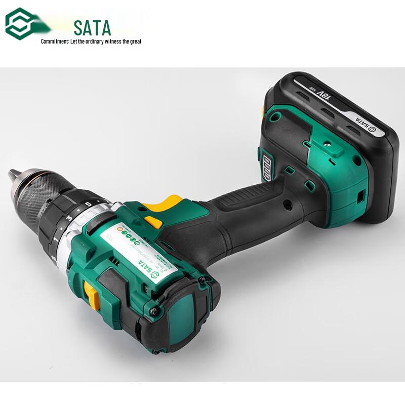 SATA 18V J-Series Brushless Cordless Drill/Driver CN Plug (adapter Included)