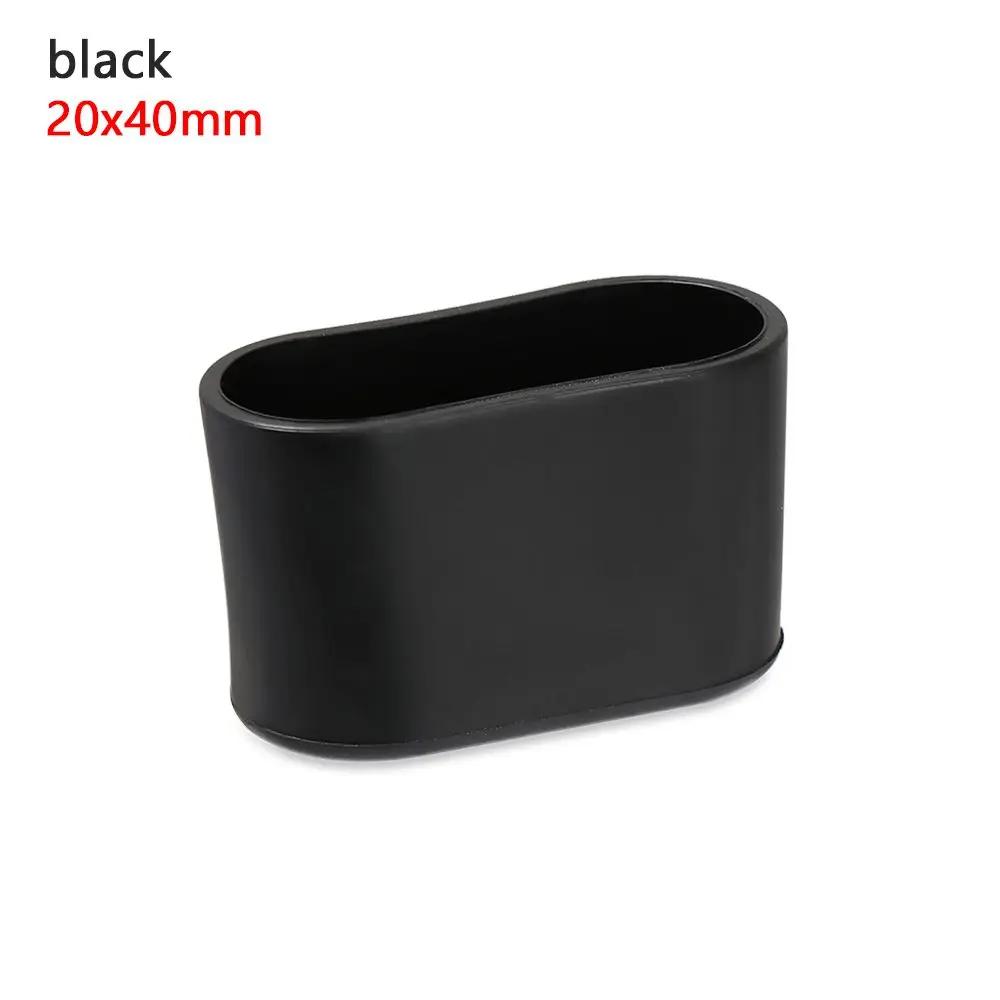4 Pezzi Tappi per Gambe di Sedie in Silicone Antiscivolo Copri Piedi per Mobili Pad Protettore per Pavimenti Divano Tavolo Letto in Legno Tappetino Silenziatore Paraurti Ammortizzatore