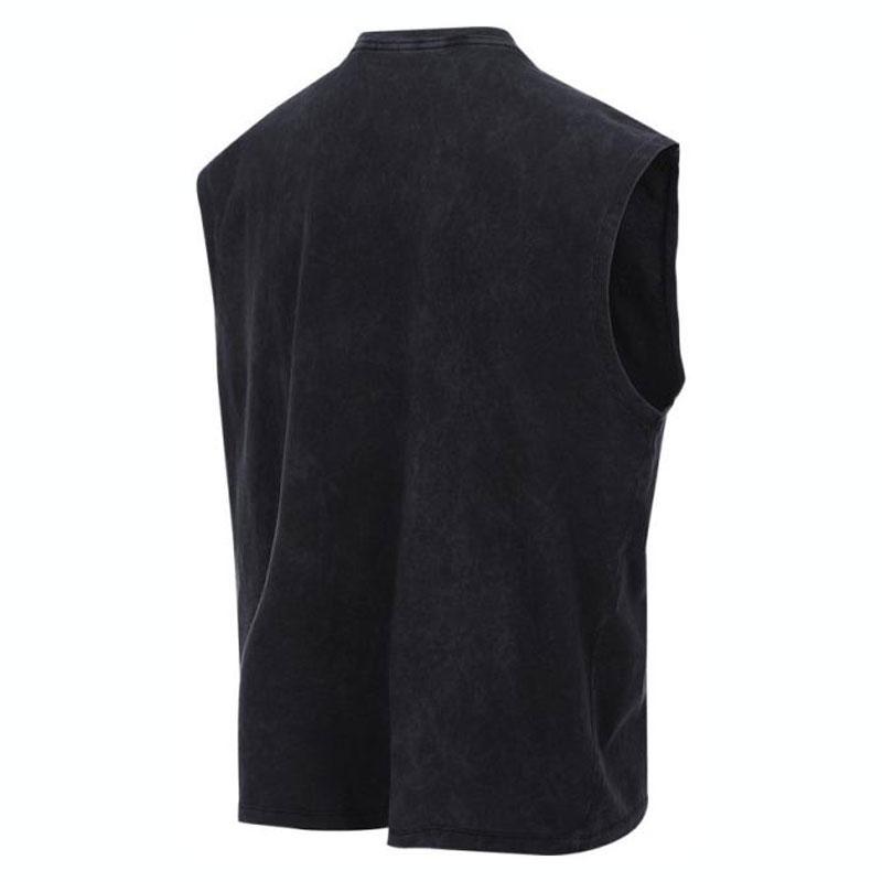 Nike Vestă Sport Casual Fără Mâneci cu Gât Rotund și Imprimeu cu Litere Bărbați Topuri Negru HJ3688-010