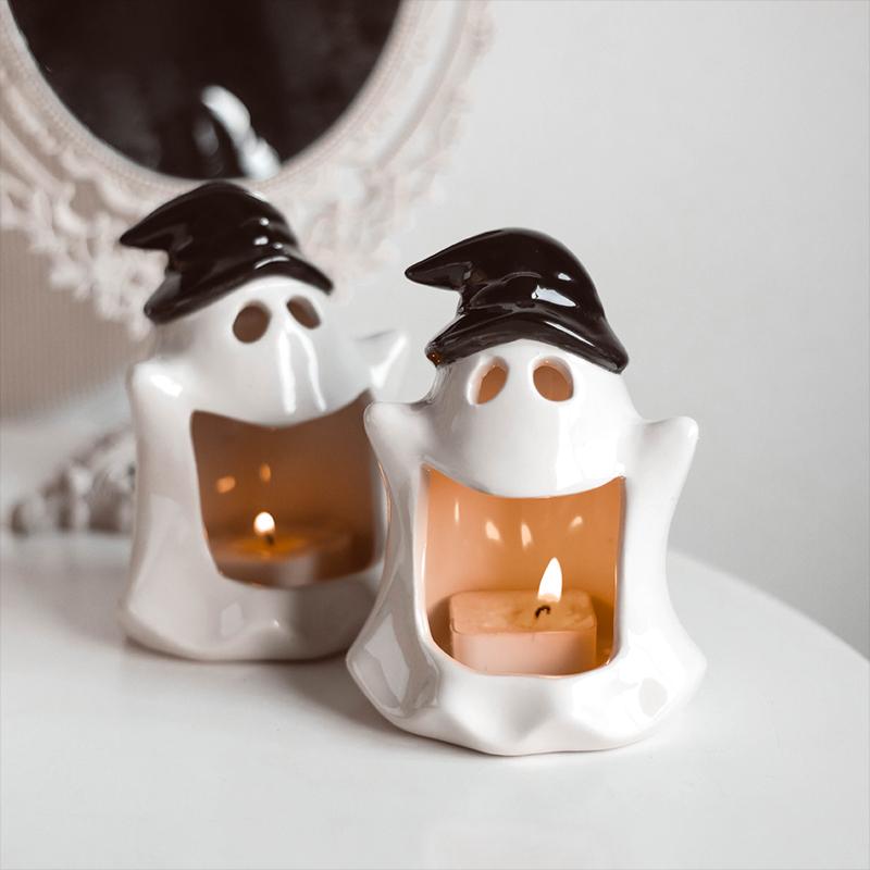 

1 шт. креативная пепельница жуткий керамический подсвечник «Гнездо хомяка» подсвечник Хэллоуин