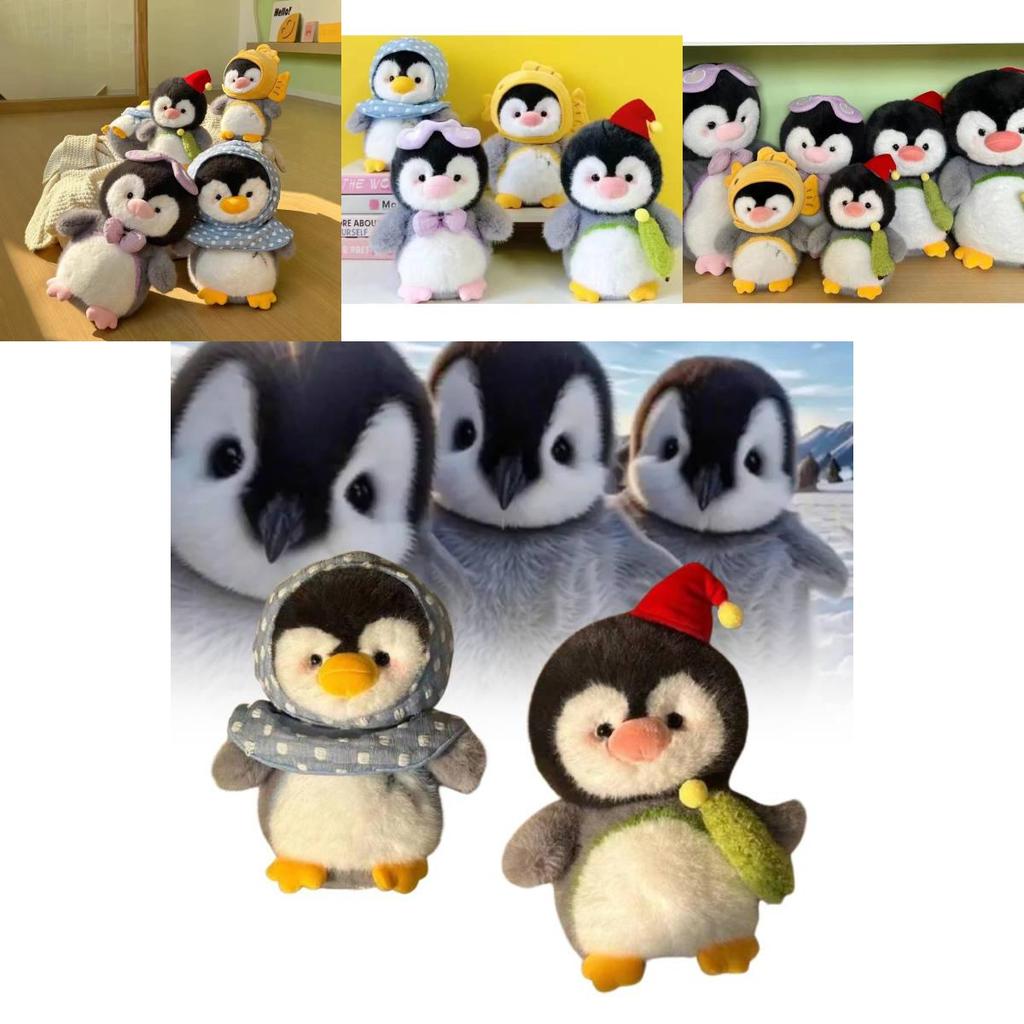 Entzückendes Pinguin Happy House Plüschtier Puppe Perfekt für Weihnachtsgeschenke und Preise