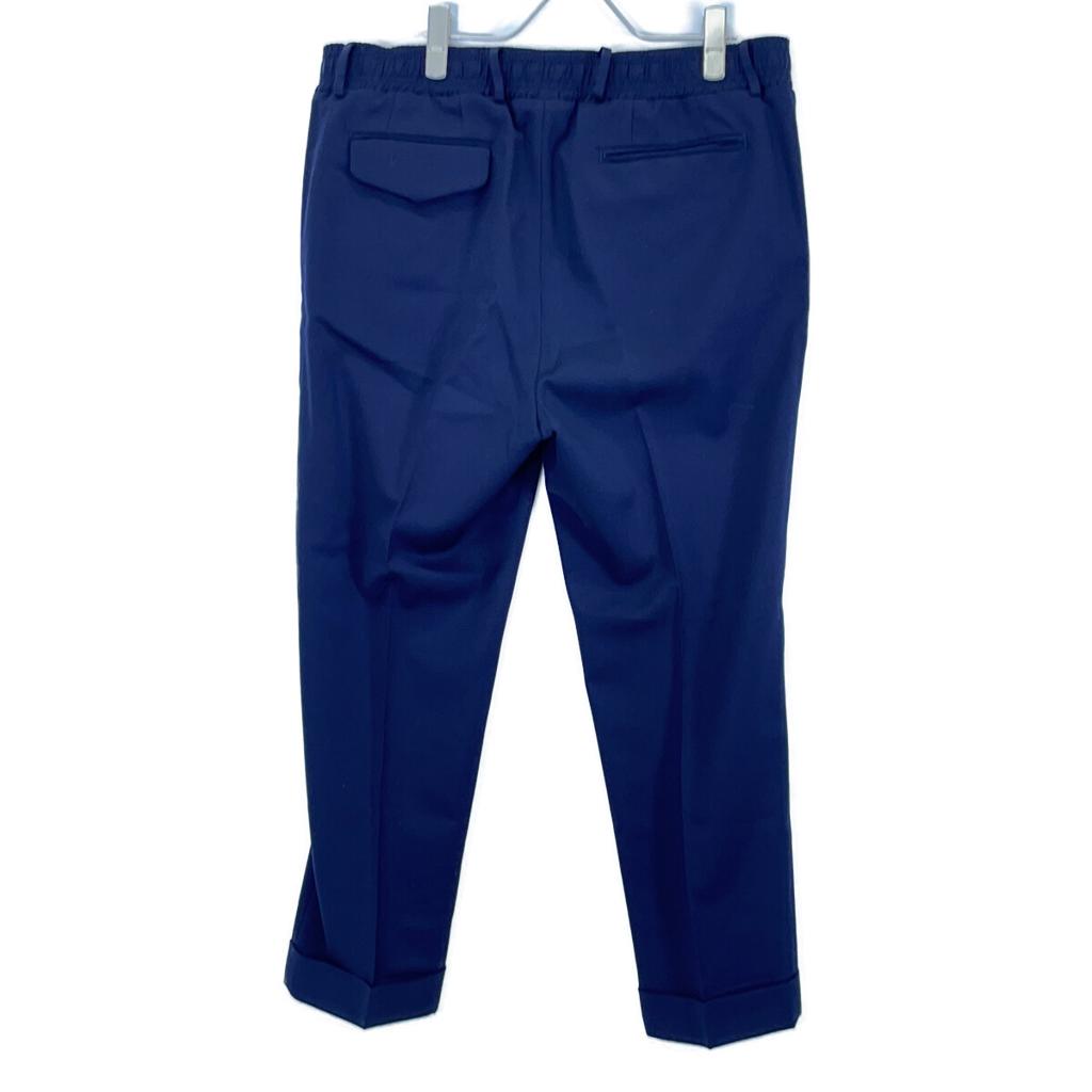 Gabriele Pasini [Excellent Condition/Domestically Authorized] JG16728Q Marzotto Incase Wool 3B Single Breasted Lapel suit setup 48 NavyUsed