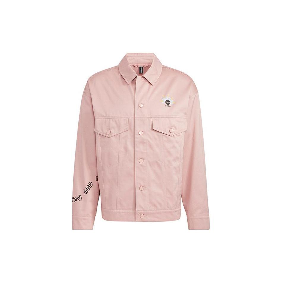 Adidas Neo Jackets Unisex Pink Lapel Moderate Other HM7436