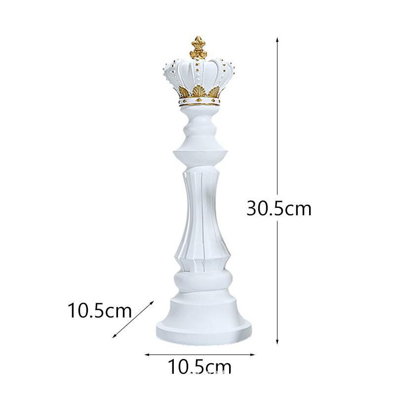 "Luxury Resin Chinese Chess Set: King, Queen, War Horse Pieces & Chessboard"