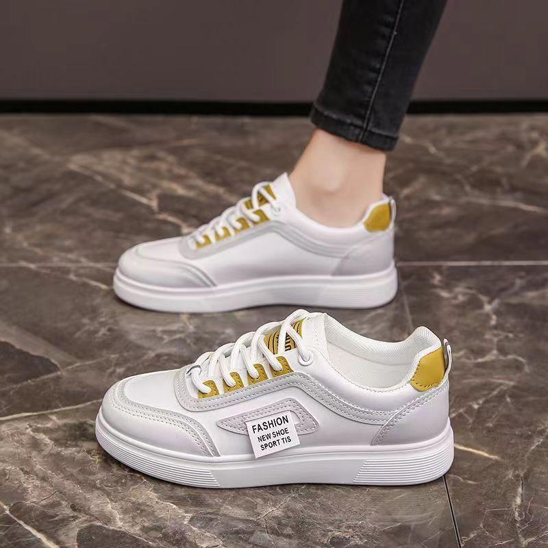 White Shoes Women's Shoes New Shoes Sports Board Shoes Women's White Versatile Casual Shoes Spring and Autumn
