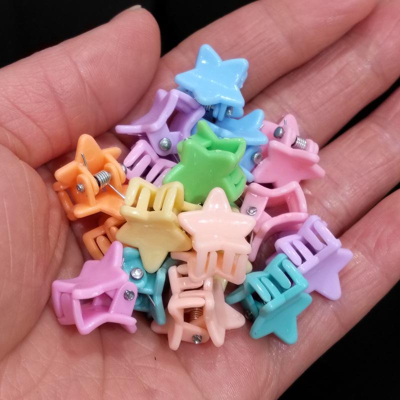 Set Mini Mollette per Bambini: Clip Margherita, Coniglio, Stella, Fiore di Prugno