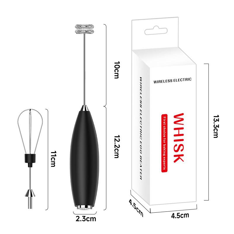 Rechargeable Electric Milk Frother and Mixer
