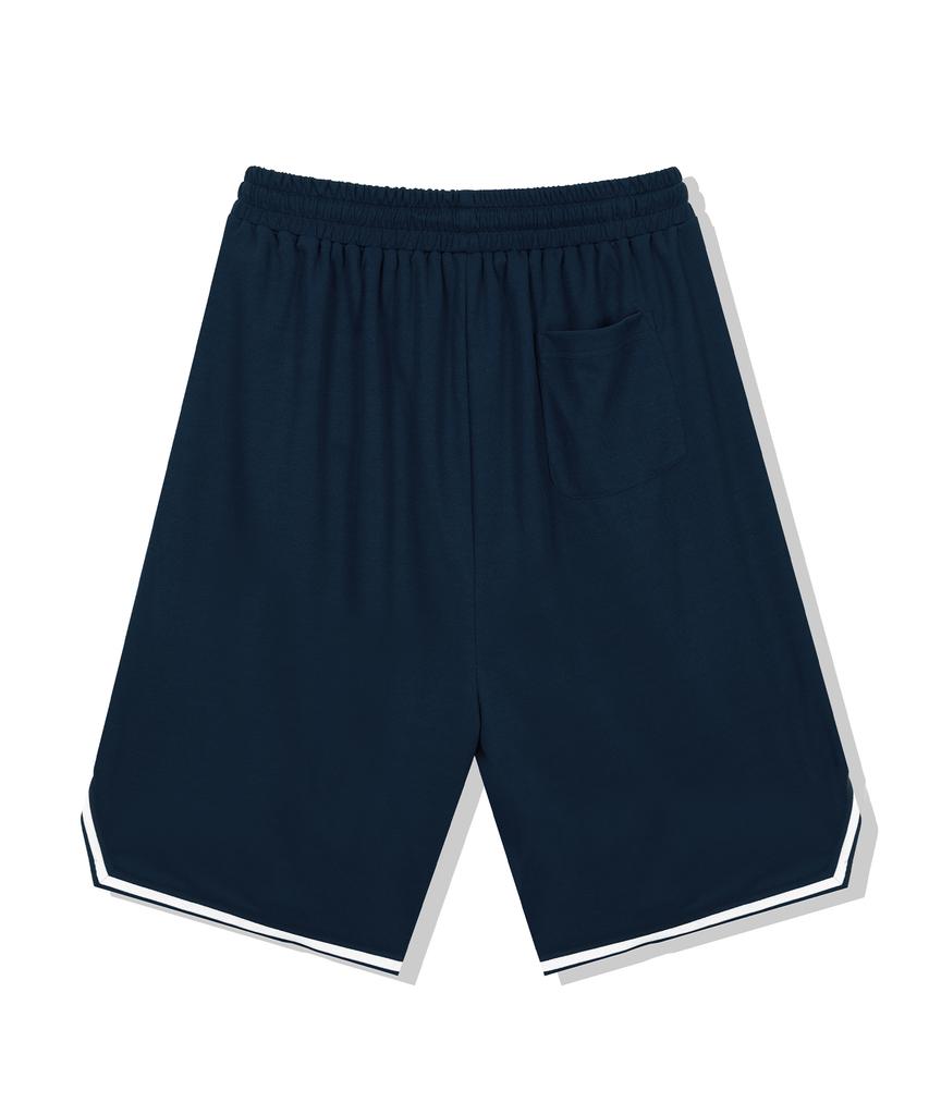 DRIX Rugby Graphic Mesh Bermuda Pants_Navy