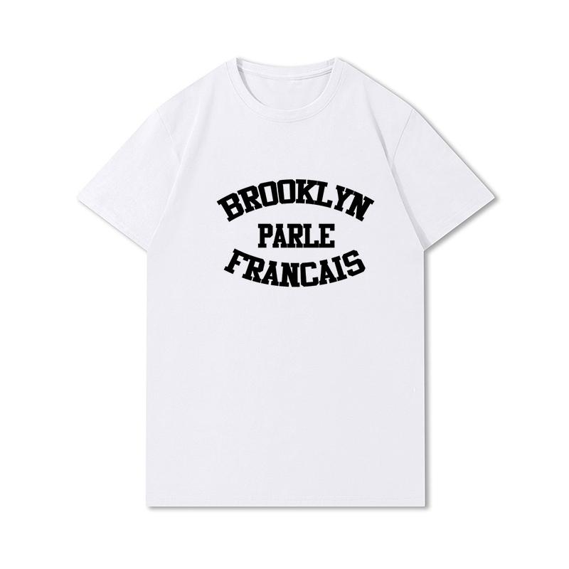 T-shirt Grafica Harajuku Vintage Anni '90 Magliette Donna Brooklyn Estive Oversize Streetwear Top Gotici Punk
