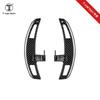 T-Carbon True Carbon Fiber Shift Paddles for Mercedes E-Class: 22 E63AMG, 21 E53E63