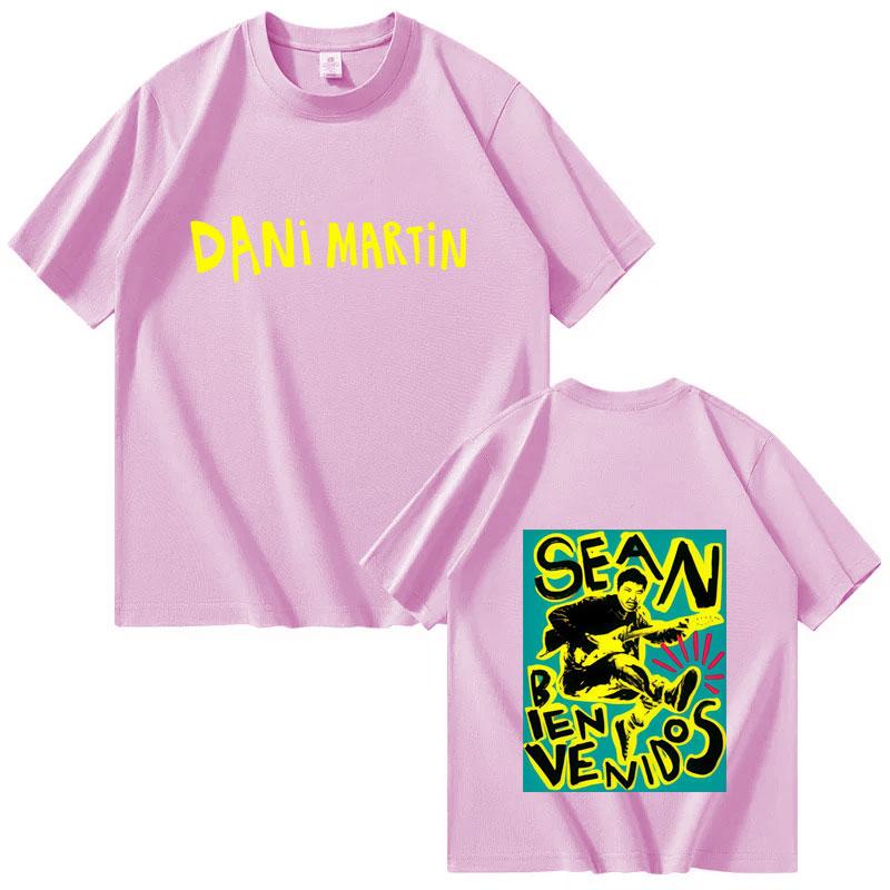 Singer Dani Martin Punk Graphics Print Harajuku TShirts Mens Women Cozy Short Sleeve T Shirts Aesthetic Tide Streetwear Tshirt