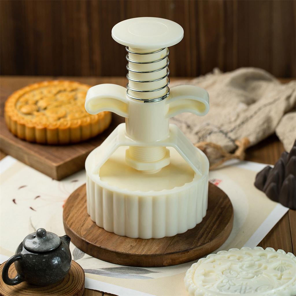 300g 500g Mooncake Mold With Traditional Chinese Patterns Food Grade PP Material For Baking And Festive Celebrations