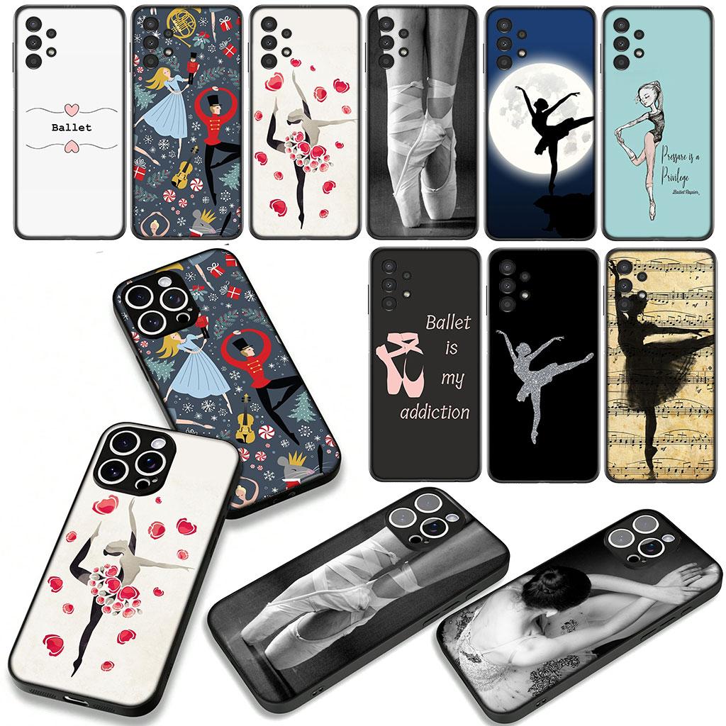 Dance Ballerina Ballet Dancing Phone Cover Case for Huawei P30 P20 P10 Mate 10 20 Pro Lite Y9A Y8S P Smart Y7 Y9 Prime Casing