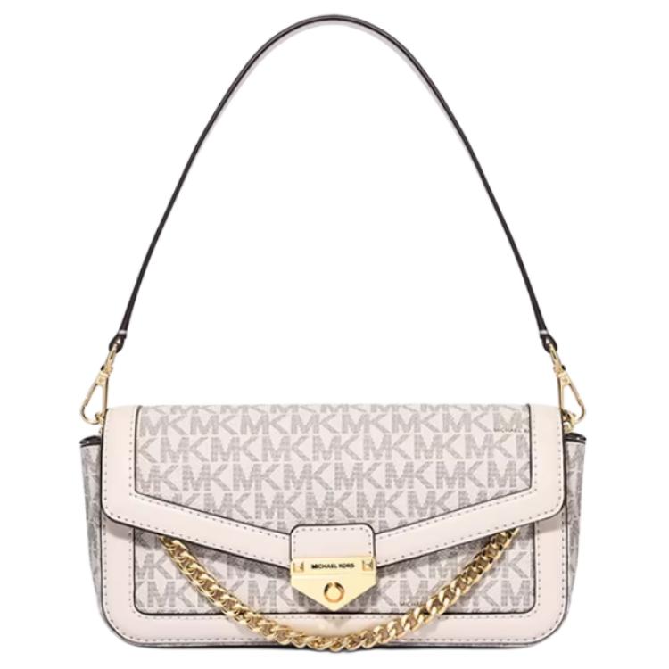 

Michael Kors Soho Classic Monogram Magnetic Closure PVC Tote Bag Women tote bags Vanilla-White 35S6G1SC5B-278 Basic Set (Bag+Dust Bag)