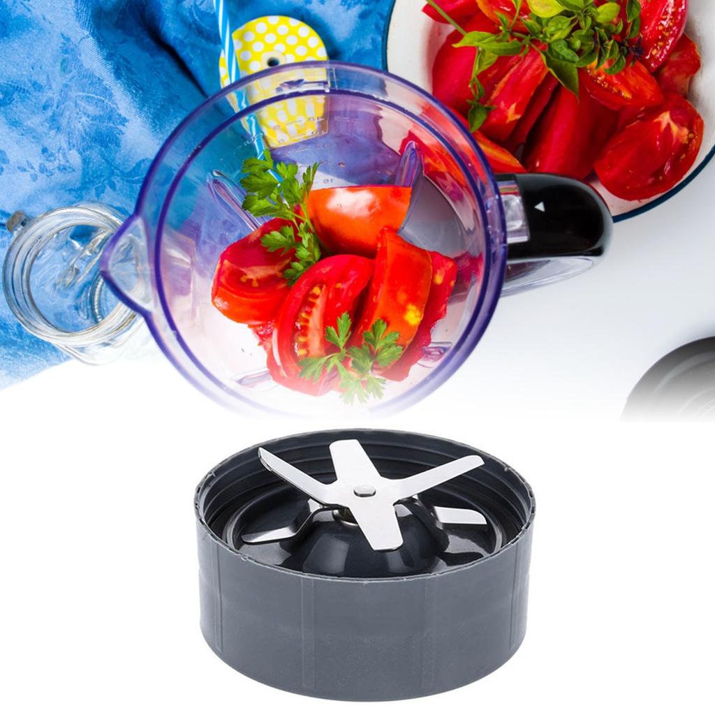Juicer Blade Replacement Stainless Steel Cross Blade Knife Base Blender Blade Spare Parts for