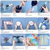 30/50ml 24 Colors Fabric Tie Dye Powder Old Clothing Refurbished Pigments Color Change Free For Cotton Nylon Clothes Tie Dyeing