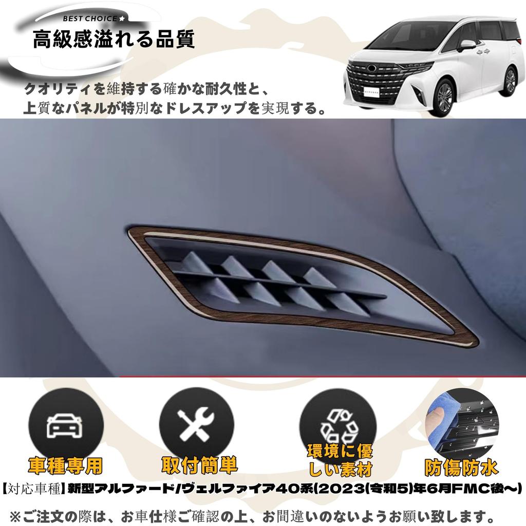 DodoxDIY Compatible New Alphard 40 Series Vellfire 40 Series Custom Accessory Parts Dedicated Car