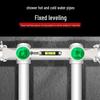 Dual Water Pipe Leveler and Shower Head Installation Tool for Water Heater