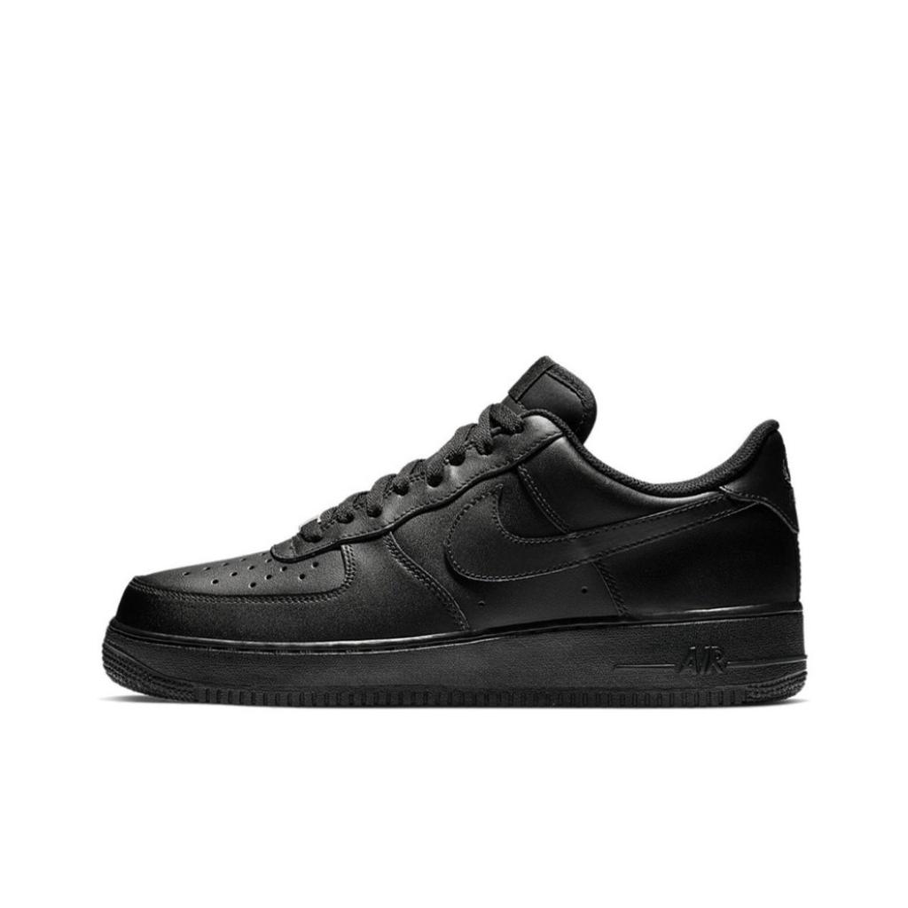 Nike Air Force 1 Crime Scene Slipbestendige Demping Lage Top Skateschoenen Unisex Zwart Rood CW2288-001(Team69-SBOX)