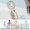 New Powerful USB Portable Fan with Battery Level 3 Speed LED Display for Battery Level and 7 Negative for and Outdoor Heat Relief [2025 Edition]