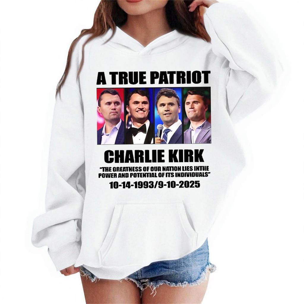 Kids' Fashion Printed Pullover Casual Long-Sleeve Crewneck Hoodie Top