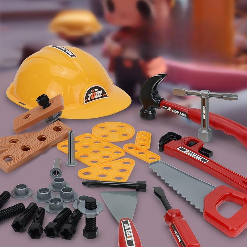 Play House Electric Drill Maintenance Tool Set, Simulation Engineering Disassembly And Assembly Repair Tool