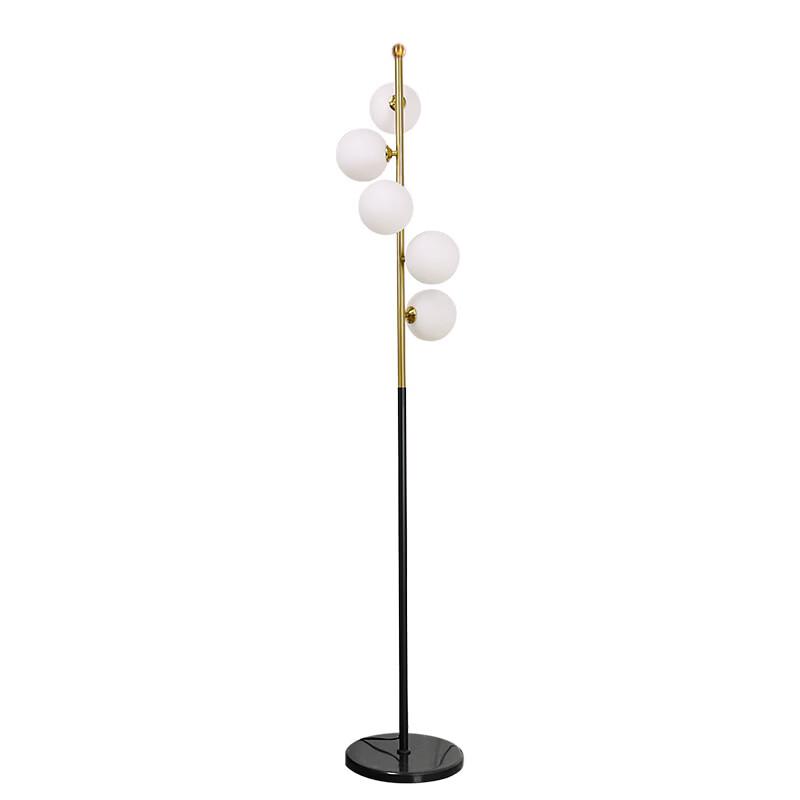 Modern Nordic Style Six-Head LED Floor Lamp