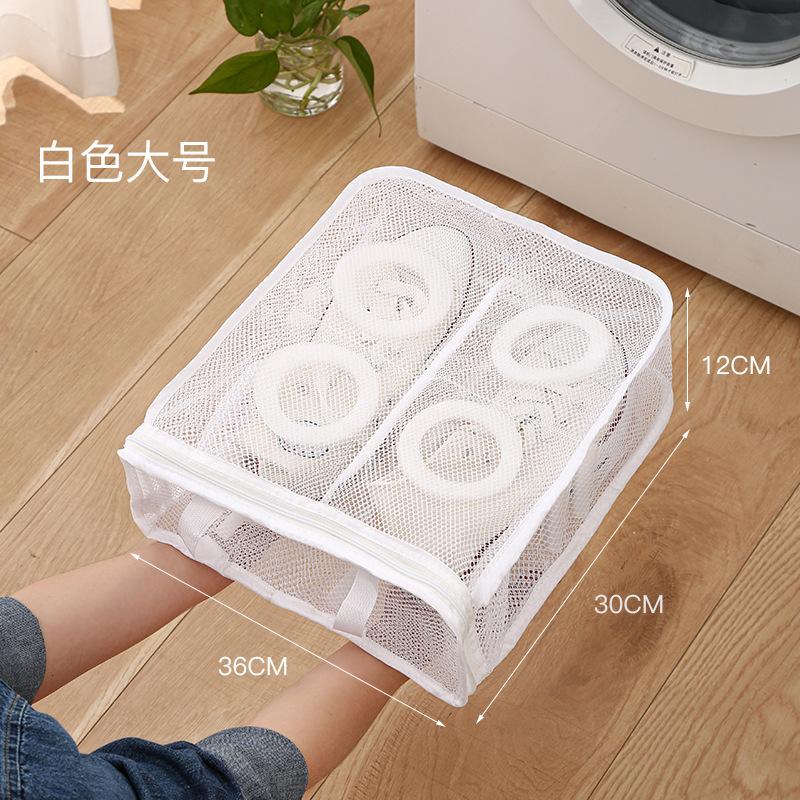 

New Washing Shoes Bag Cotton Laundry Net Fluffy fibers Easily remove dirt Washing Bags Anti-deformation Shoes Clothes Organizer