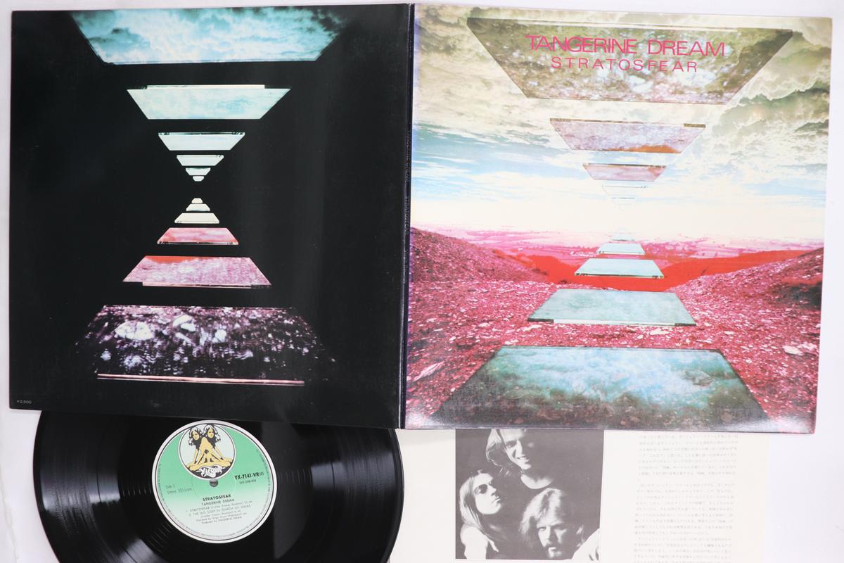 LP Record TANGERINE DREAM  Stratosfear YX7141VR VIRGIN 1977 Japan Rock Used