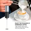 LMETJMA Electric Milk Frother Mini Foamer Coffee Maker Egg Beater for Chocolate Cappuccino Stirrer Portable Blender KC0470