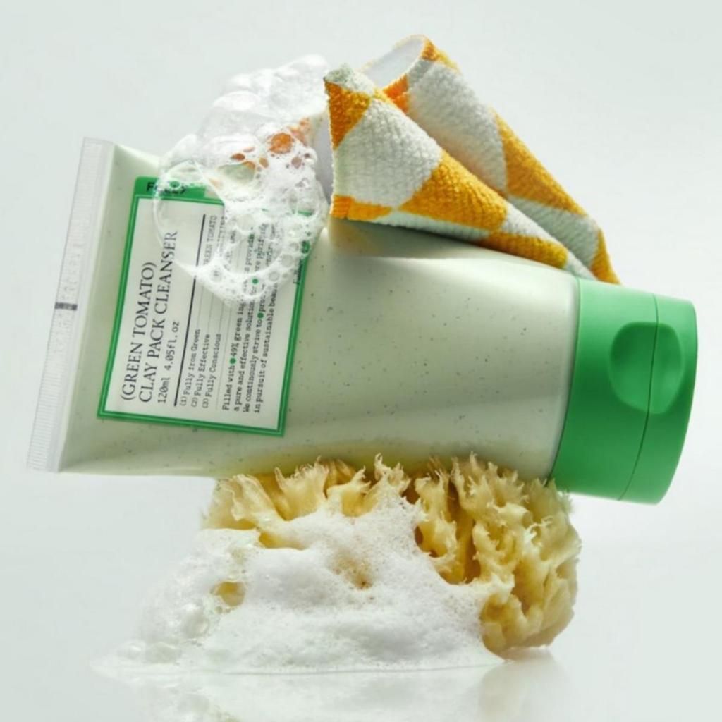 FULLY Pack nettoyant à l'argile verte à la tomate 120 ml