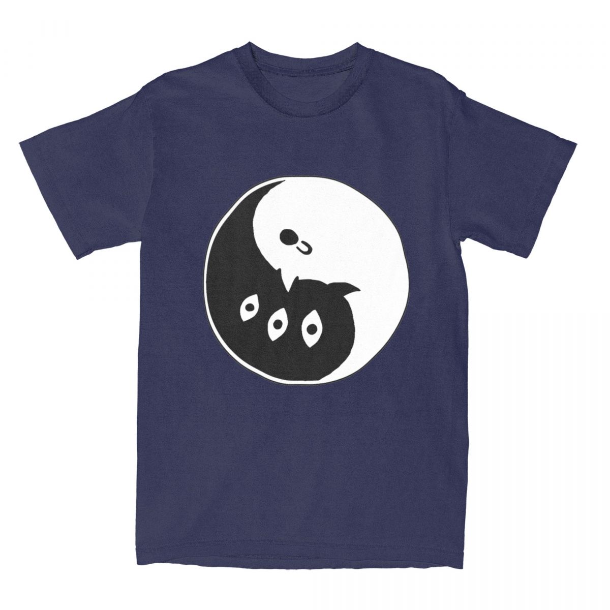

Funny Duality Goodnight PunPun Yin Yang TShirts Unisex Womens Cotton Oyasumi PunPun Tee Shirt Original Clothes 4XL