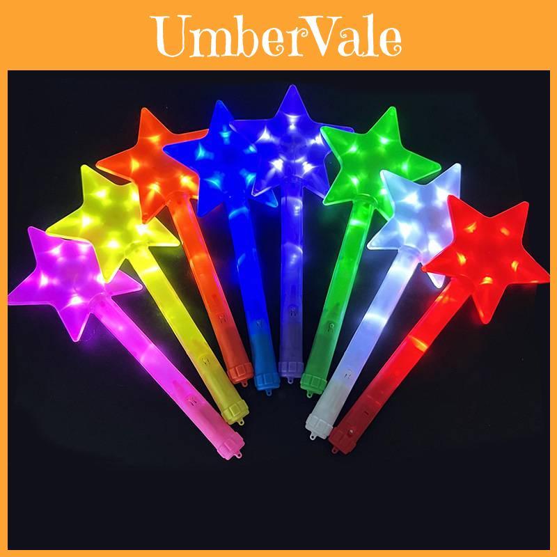 Large Colorful Star Shaped Flashing Stick Perfect For Concerts And Parties
