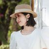 Women Wide Brim Straw Hat Multicolor Ribbon Design Sunshade Straw Hats for Vacation Beach Travel Outdoor