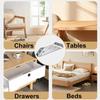 Multi-functional Furniture Corner Connectors  with Screws Fixed On Three Sides For Shelves Cabinets Furniture Connectors