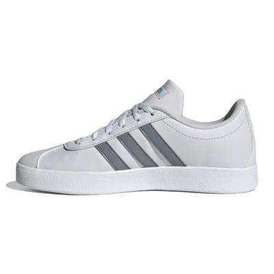 Neo VL Court 2.0 K Synthetic Leather Low Top Kids' Skateboarding Shoes Gray Kids' EG2001