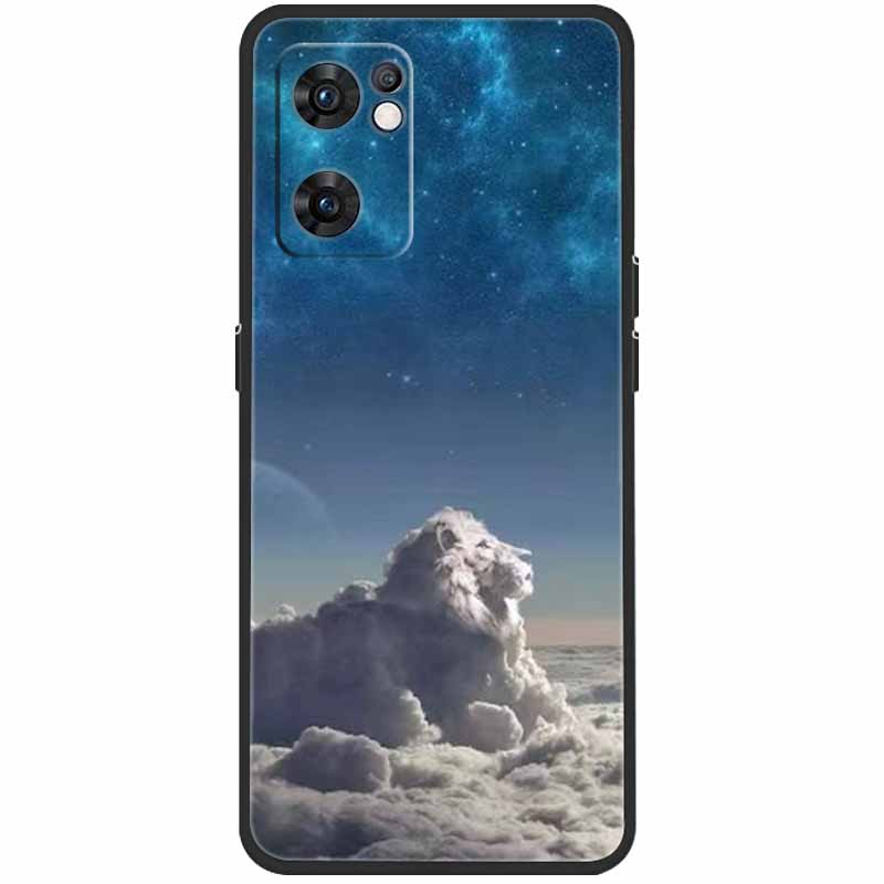 For Oppo Find X5 Lite Case Silicone Soft Protective Black TPU Phone Funda for Oppo Find X5Lite 5G 2022 Case CPH2371 Fashion Bag