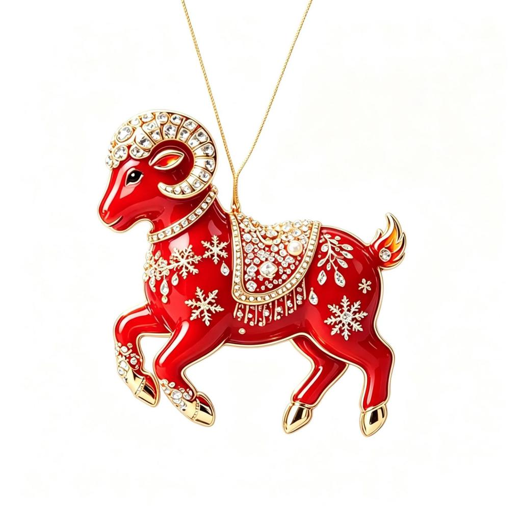 Christmas Animal Hanging Ornaments for Christmas Tree and Holiday Home Decoration