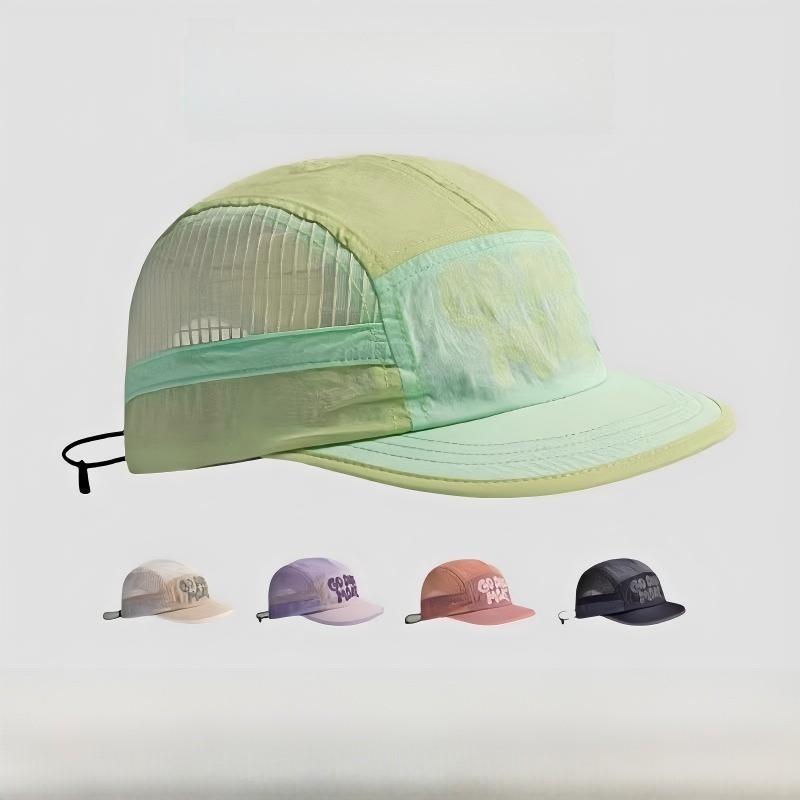 Polyester Baseball Cap With Sun Protection And Breathability For Outdoor Sports Fans