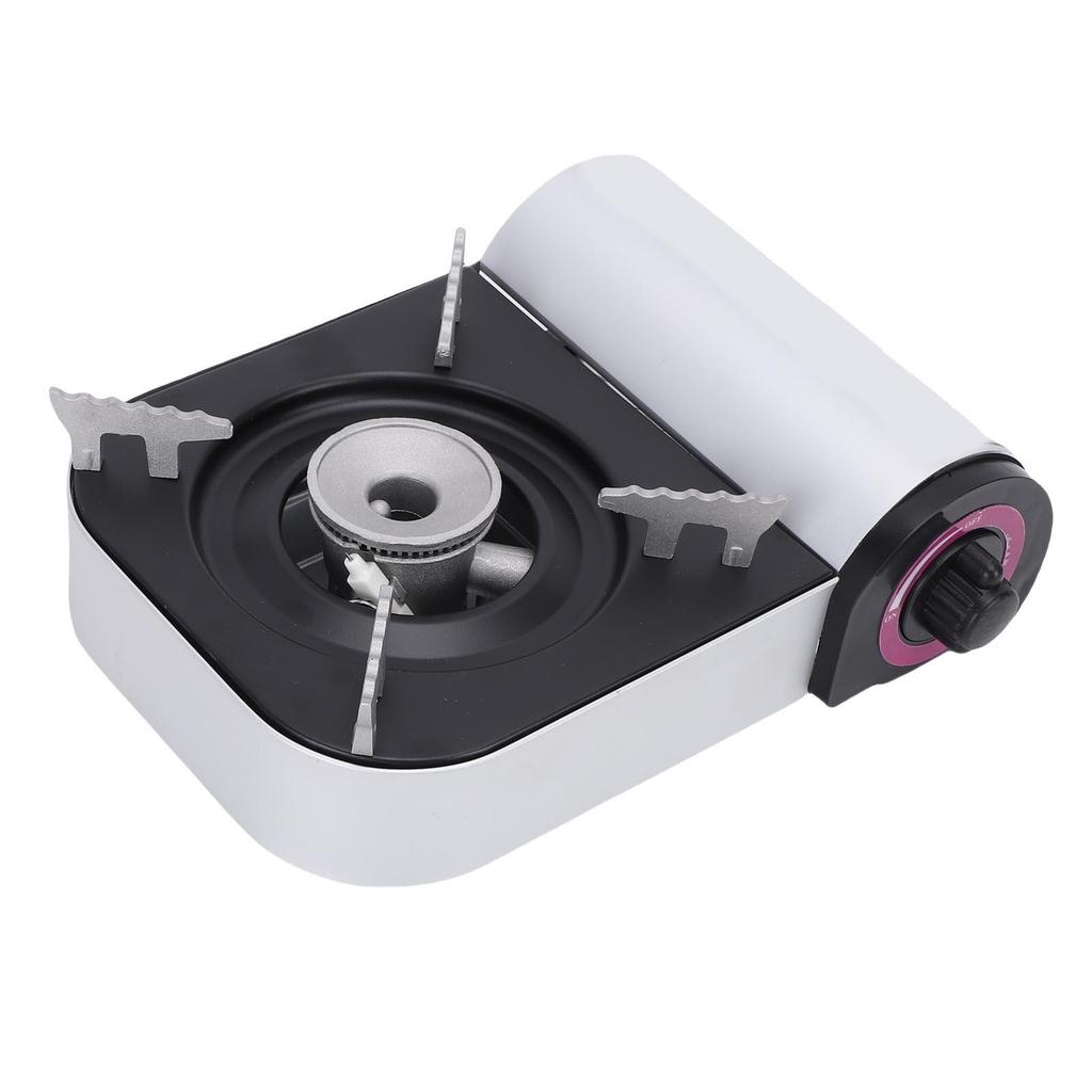 Portable Gas Stove Electronic Ignition Compact Tank Stove for Home Car Outdoor Camping