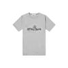 Letter Print Crew Neck Loose Fit Short Sleeve T-Shirt Men Tops Gray 78152NS90-V0M64