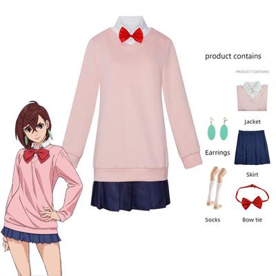 5 Pcs Manga Dandadan Cosplay Costume Momoe Ayas Shiratori Aira Cosplay Takakura Ken Cosplay
