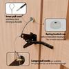 Chiusura per Cancello Chiusura completa per cancello da esterno per Cancelli in Legno Funziona da/su Entrambi i Lati della Recinzione Brevettata Funzionamento Bi-laterale