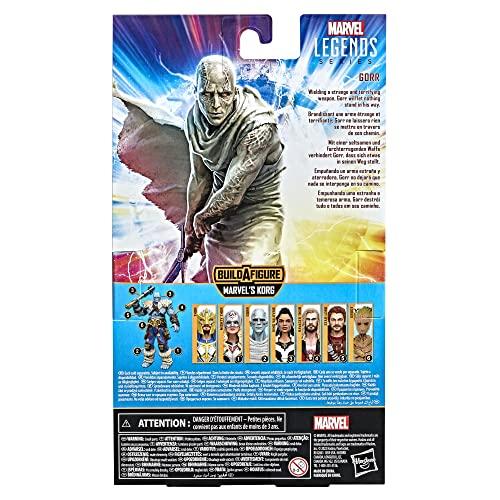 Hasbro Marvel Legends Series Thor: Love and Thunder Gore F1406 Authentic 6-inch (15cm) Action Figure with 3 Build-a-Figure Accessories