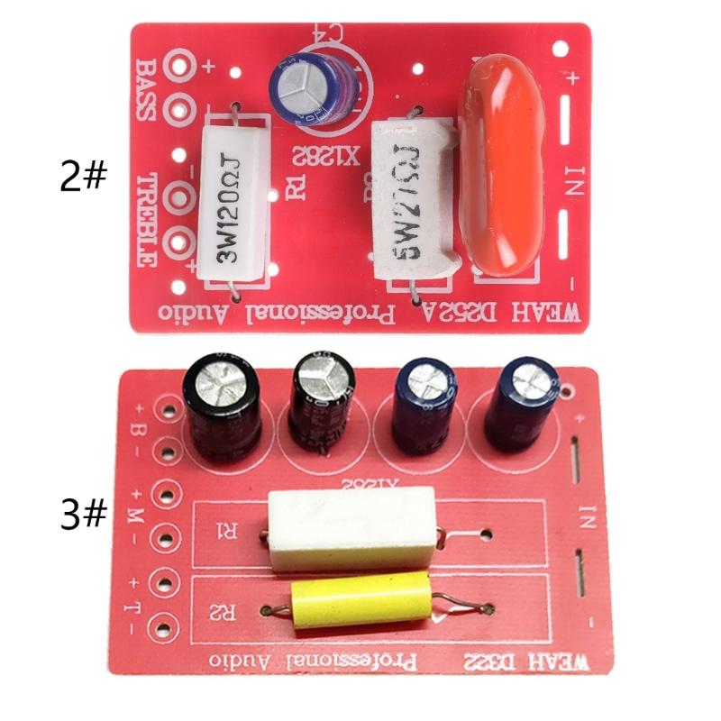 80W 2 Way/3 Way Crossover Filters Frequency Divider