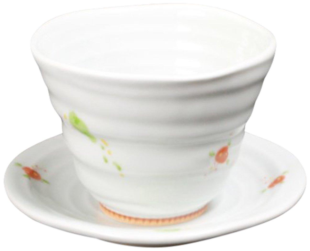 

Free Cup Arita Ware Nishikikohana Sashi Ippuku Bowl and Saucer Cup Saucer Japanese Cup and Saucer Plate Stylish (Free & 300cc) Porcelain/Size(cm) белый