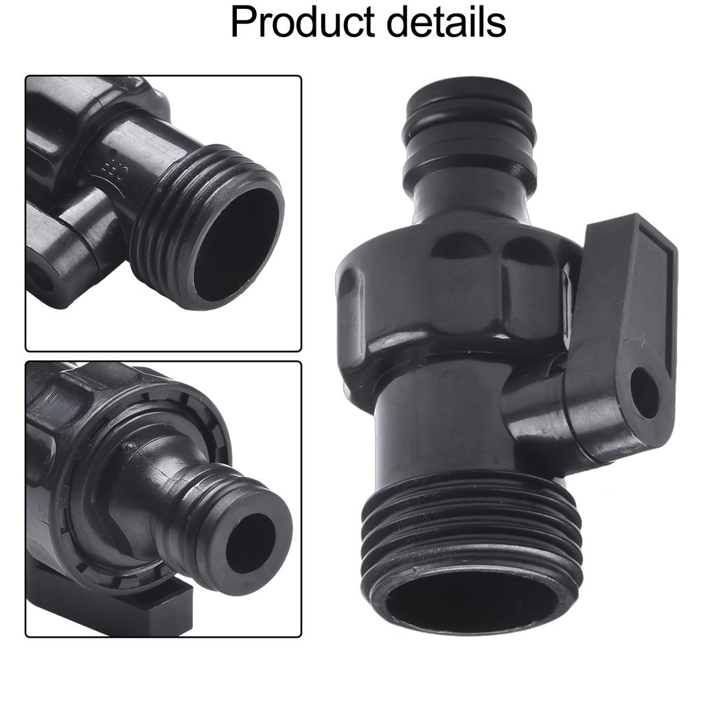 External 6point Nipple Valve Flower Watering Nozzle Handle Switch Quick Connectors Clamps Fittings Watering Irrigation Tools